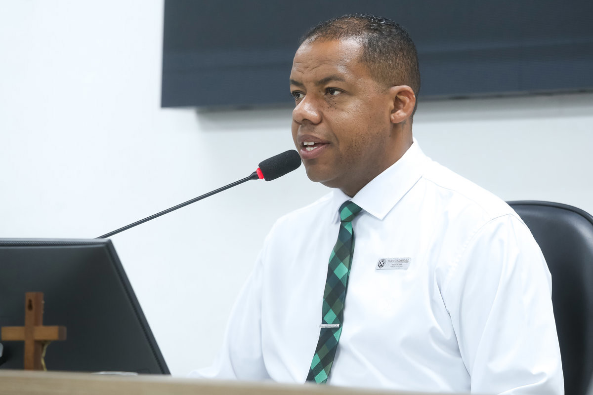 Thiago Ribeiro protocolou projeto de lei na Câmara nesta quarta-feira
