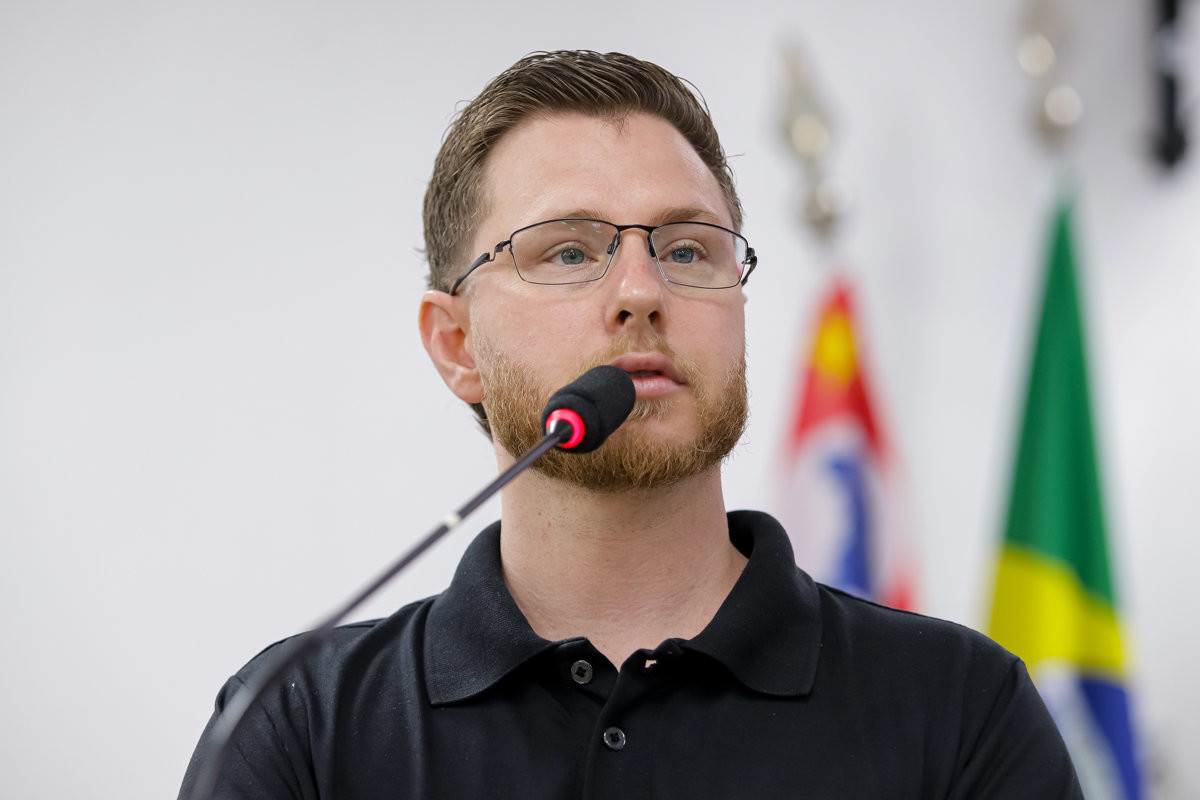 Vereador Gustavo Pompeo (Avante) usou a Tribuna na 19ª Reunião Ordinária