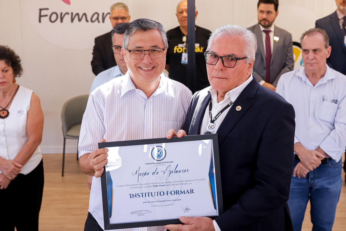 Evento em comemoração aos 60 anos do Instituto Formar