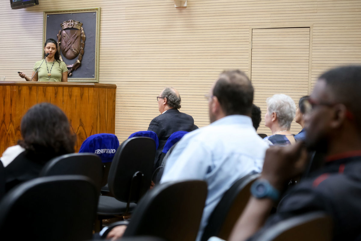 Atividade foi realizada no Salão Nobre "Helly de Campos Melges", na tarde desta quarta (22). Programação segue até sexta-feira (24)