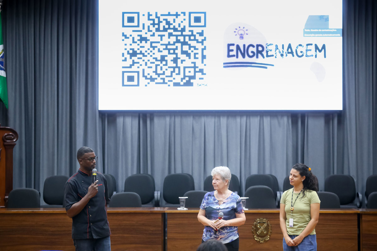 Atividade foi realizada no Salão Nobre "Helly de Campos Melges", na tarde desta quarta (22). Programação segue até sexta-feira (24)