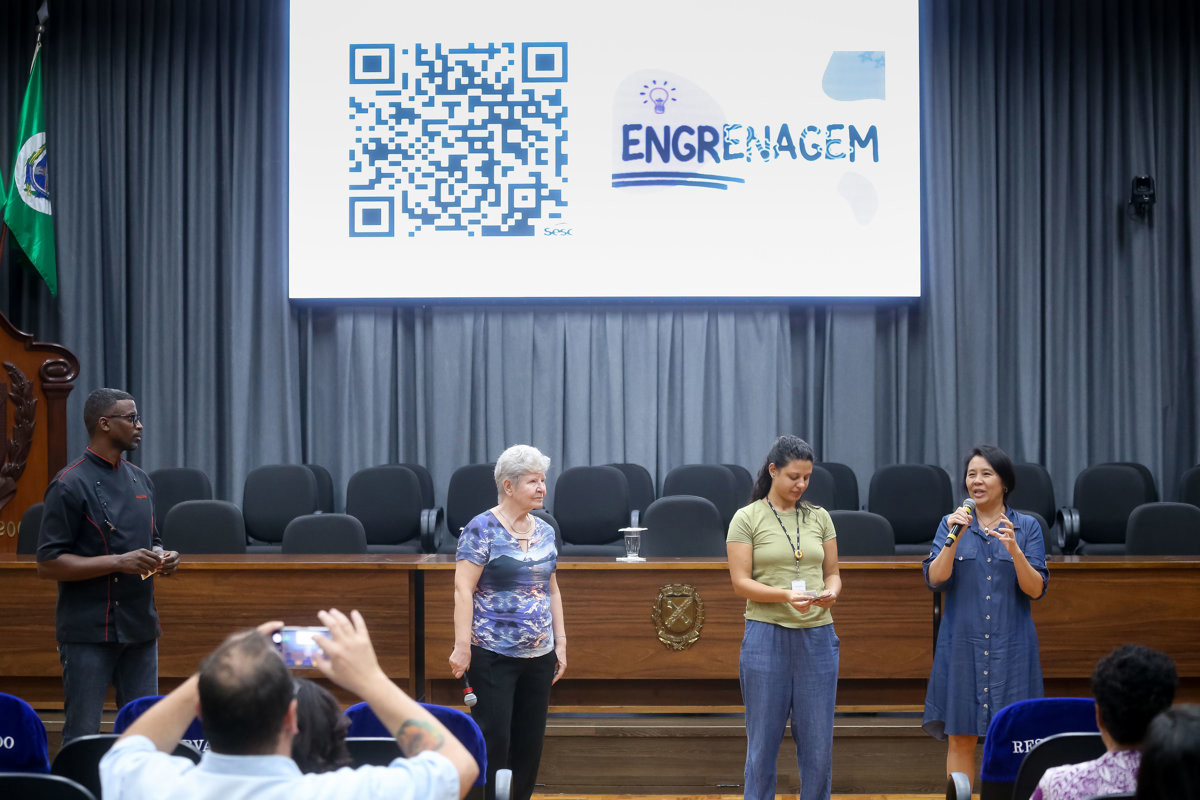 Atividade foi realizada no Salão Nobre "Helly de Campos Melges", na tarde desta quarta (22). Programação segue até sexta-feira (24)