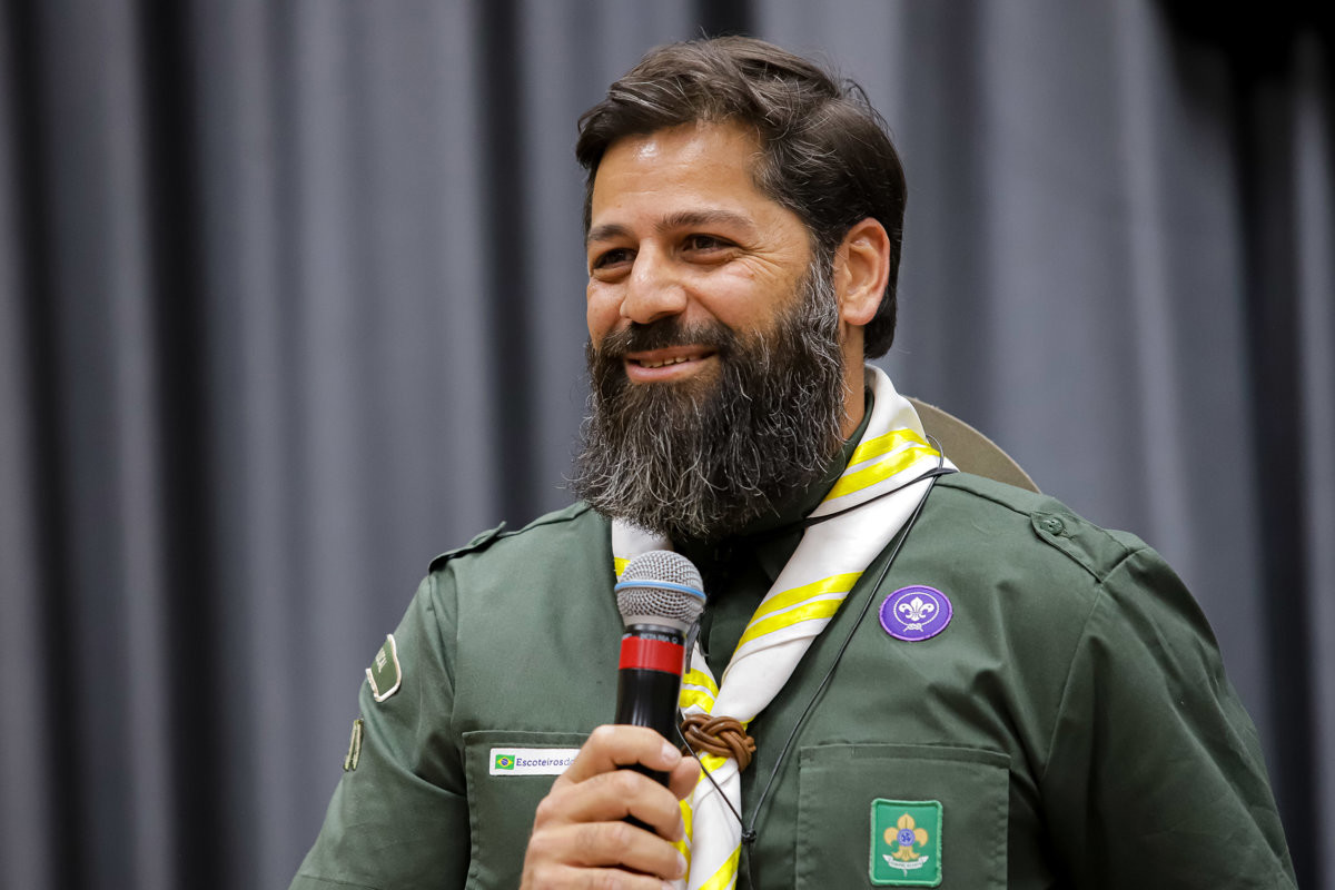 Diretor-presidente do Grupo Escoteiro São Mário 144, Daniel Ricardo Thomé