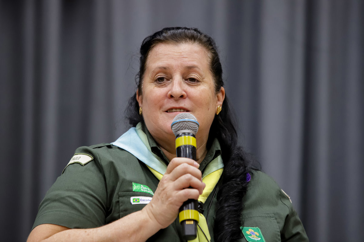 Comissária Distrital do 23º Distrito Escoteiro Abaeté, Ana Lúcia Branco