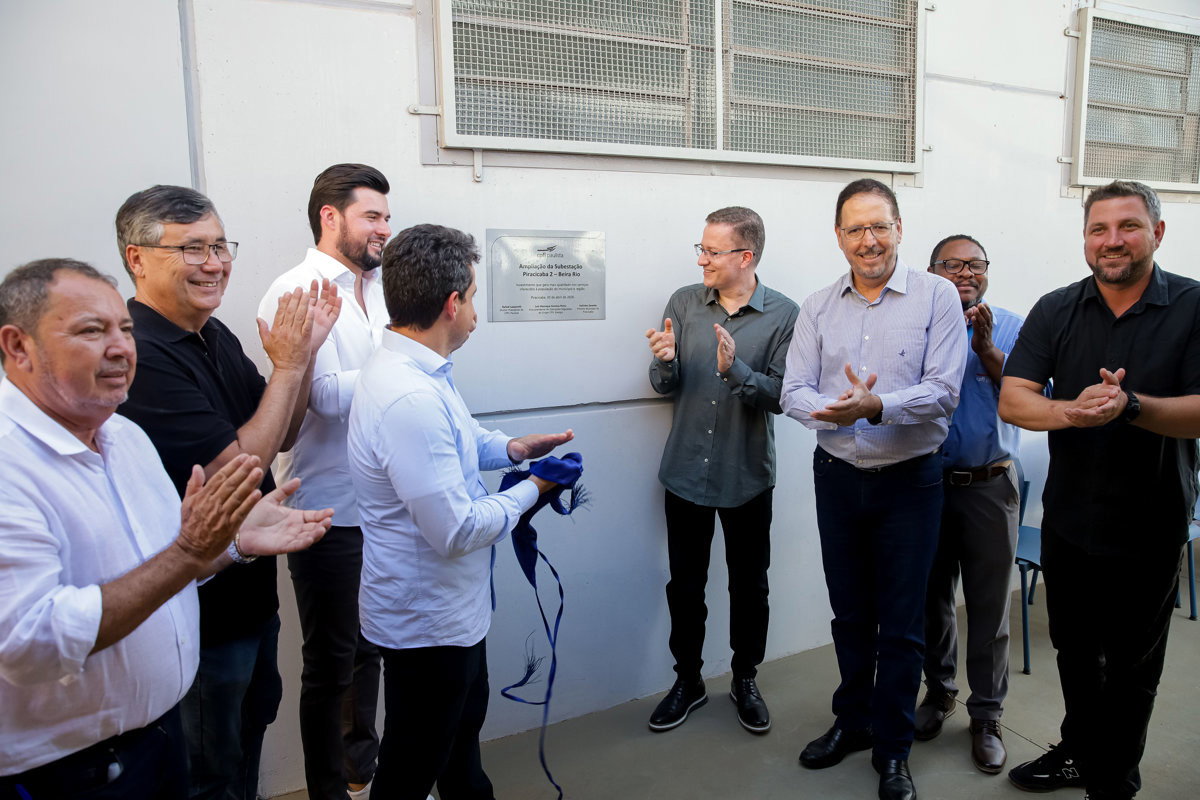 Ampliação da Subestação Piracicaba 2 - Beira Rio foi inaugurada na tarde desta quinta-feira