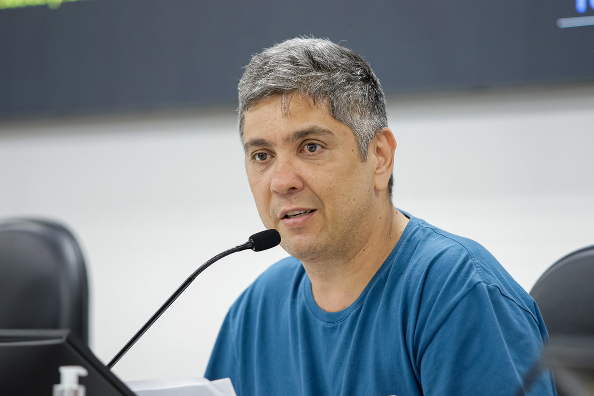 Presidente da Câmara, vereador Rerlison Rezende
