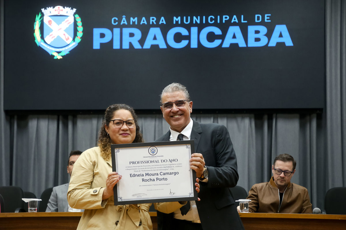 Solenidade para entrega do título de “Profissional do Ano da Enfermagem de 2026"
