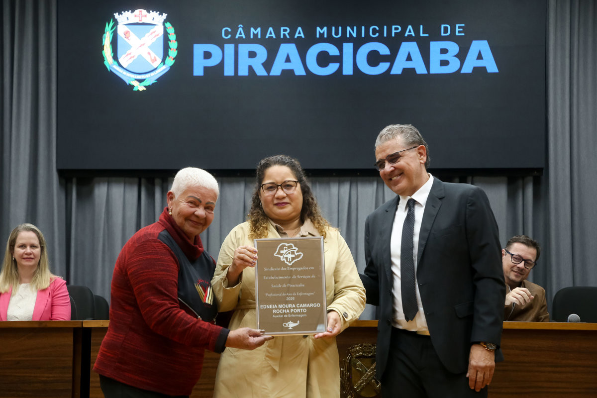 Solenidade para entrega do título de “Profissional do Ano da Enfermagem de 2026"