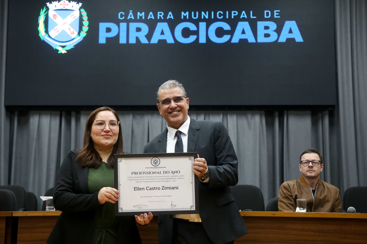 Solenidade para entrega do título de “Profissional do Ano da Enfermagem de 2026"