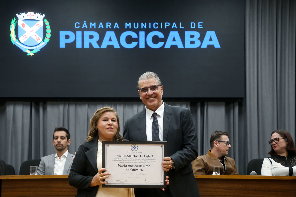 Solenidade para entrega do título de “Profissional do Ano da Enfermagem de 2026"