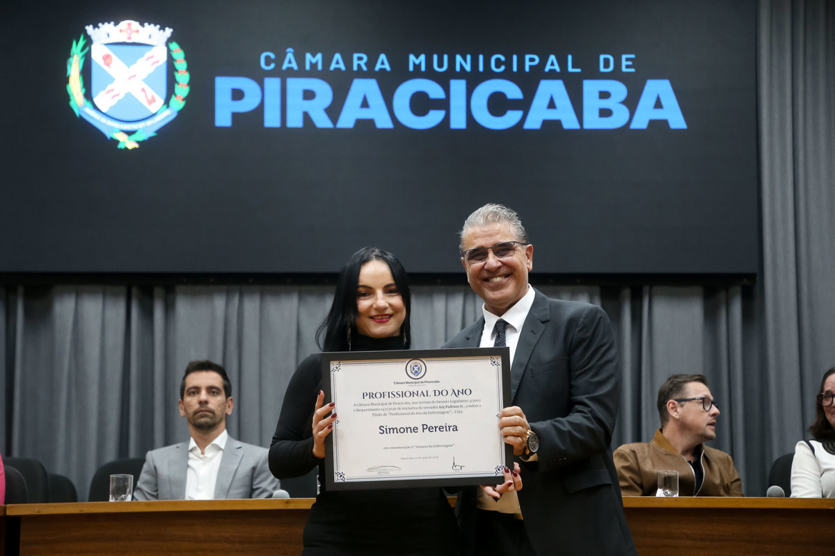Solenidade para entrega do título de “Profissional do Ano da Enfermagem de 2026"