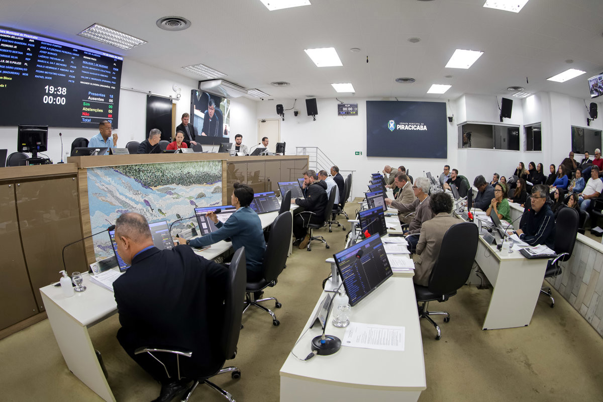 27ª Reunião Ordinária ocorre nesta segunda-feira (18), às 19 horas