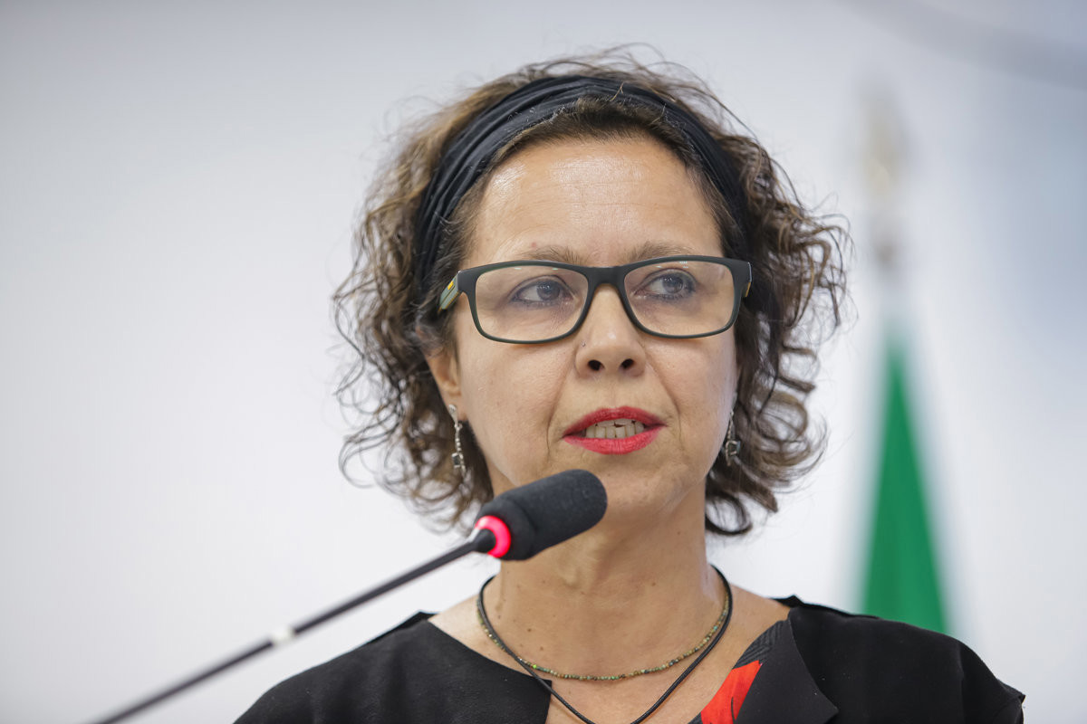 Vereadora Sílvia Morales (PV), do mandato coletivo A Cidade é Sua