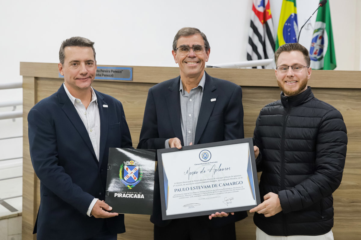 Vereador Gustavo Pompeo (Avante) é autor da homenagem