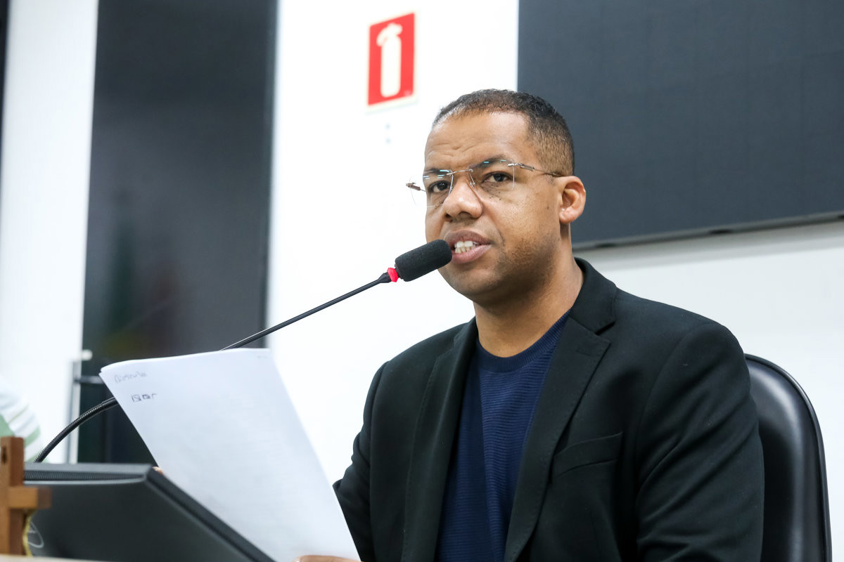 Vereador Thiago Ribeiro (PRD) é autor da moção