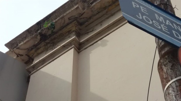 Degradação da Igreja São Benedito foi apresentada por vereadora