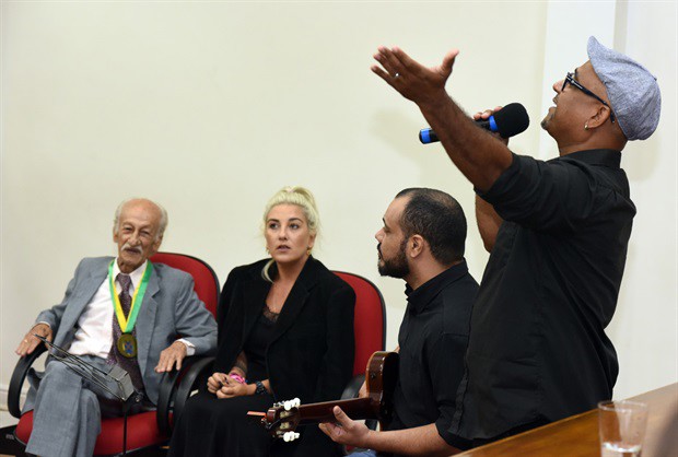 Juca Ferreira e Daniel Guebo foram a atração musical da solenidade