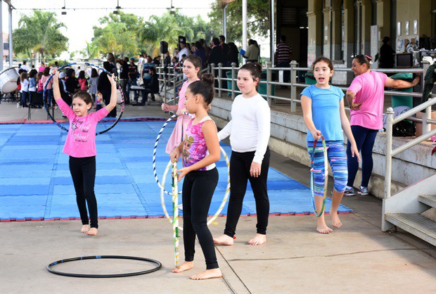 Alunos do projeto Guri se embalam em atividades lúdicas e recreativas