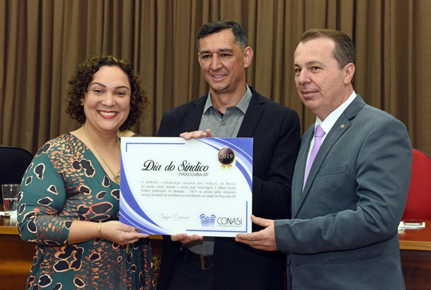 Câmara: noite de celebração e júbilo em comemoração ao Dia do Síndico