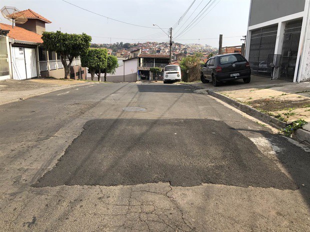 Rua Presidente Venceslau Brás após realização do serviço