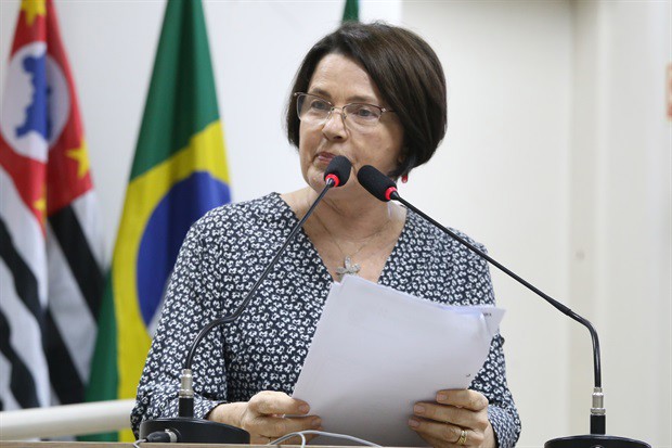 Nancy Thame (PSDB) ocupou a tribuna da 56ª reunião ordinária, nesta quinta-feira (3).