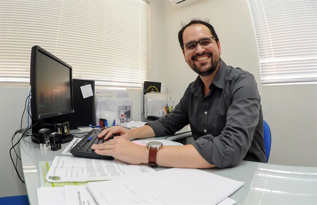 Bruno Oliveira, diretor do Departamento de Documentação e Transparência