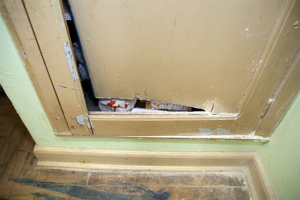 Foto mostra como era a escola antes da reforma