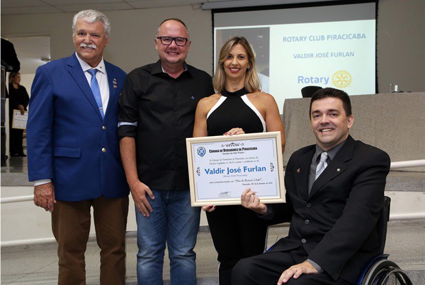 Dia Municipal do Rotary é comemorado pela Câmara de Piracicaba