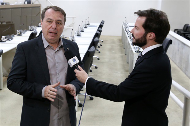 Marcos Abdala concedeu entrevista ao vivo ao programa "Primeiro Tempo" nesta quinta-feira