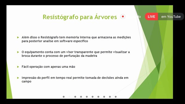 Aula foi transmitida ao vivo nesta quarta-feira