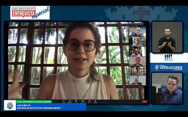 Laila Bellix, gestora no Instituto de Governo Aberto