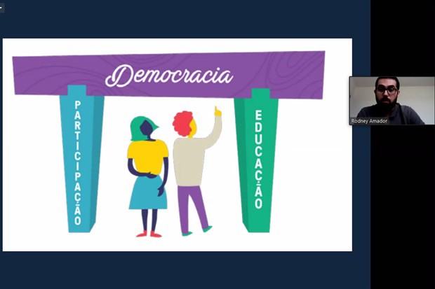 Curso de Iniciação Política foi transmitido on-line, na tarde desta quarta-feira (24)