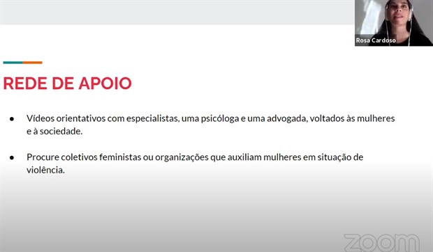 A jornalista Rosa Cardoso explicou os diferentes tipos de violência.