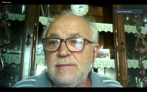 Professor Pedro Ramos apresentou o tema nesta segunda-feira