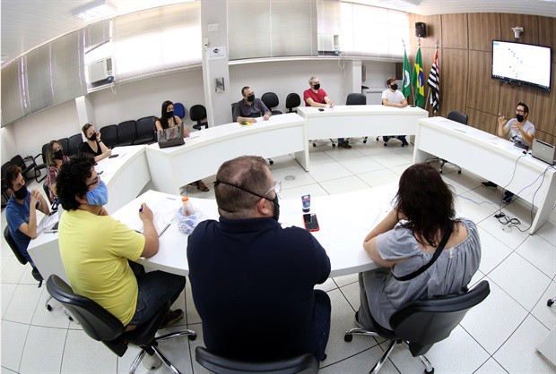 Profissionais dos departamentos de Comunicação e TV Legislativa discutiram os temas que serão abordados na cobertura