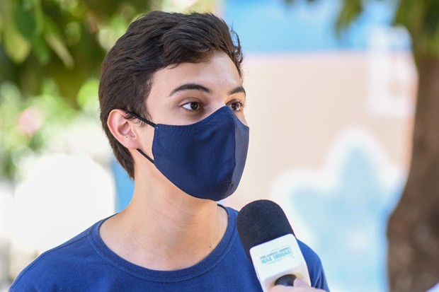 Leandro Lavandosque, de 17 anos, votará pela primeira vez