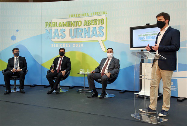 O Parlamento Aberto nas Urnas recebeu os juízes eleitorais das 93ª, 244ª e 270ª zonas eleitorais