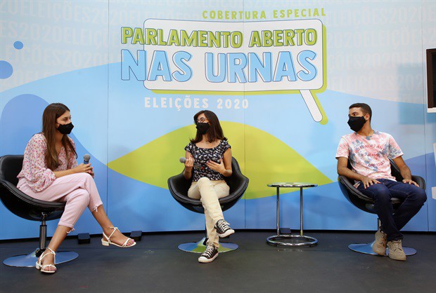 Parlamento Aberto nas Urnas - Fala Jovem. Apresentado por Ricardo Vasques