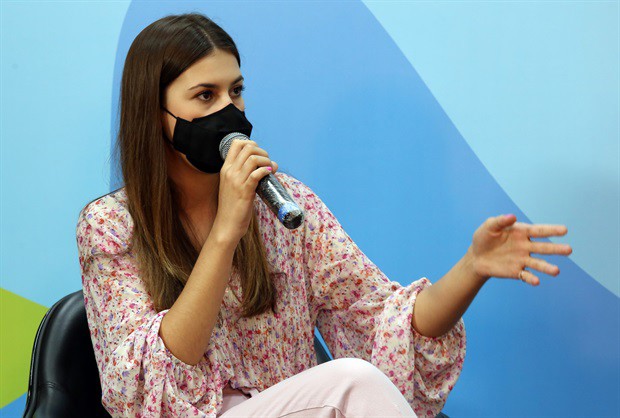 Eduarda Gabrielle Moretti, estudante de direito