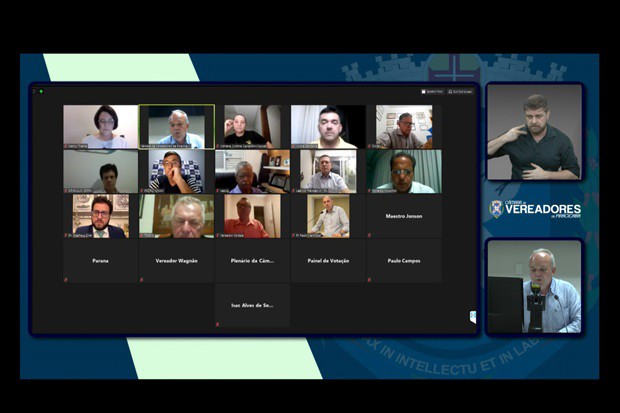 No período da pandemia, trabalhos são votados via Sistema de Deliberação Remota