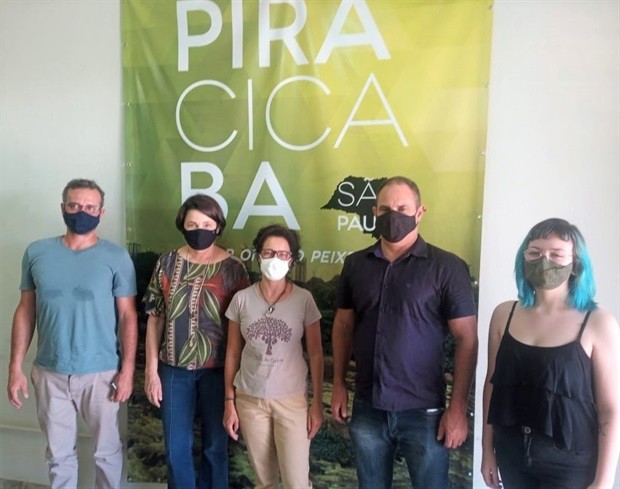 Eduardo Gusson, Nancy Thame, Silvia Morales, Josef Borges e Sara Casadio