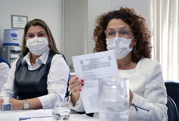 Reunião aconteceu nesta terça-feira (25), na sala da presidência da Câmara