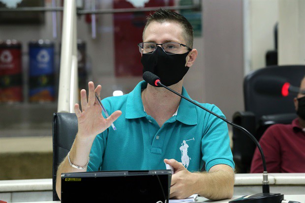 Gustavo Pompeo é o autor da moção de repúdio