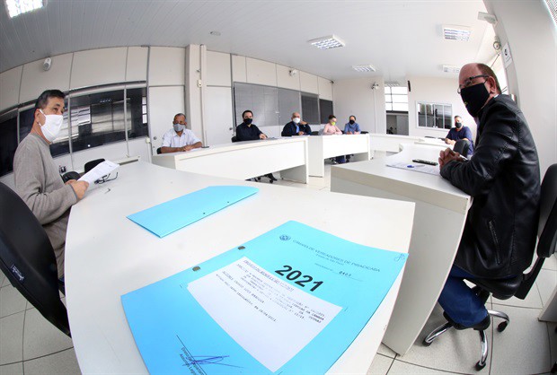 Mais uma reunião Comissão de Obras 