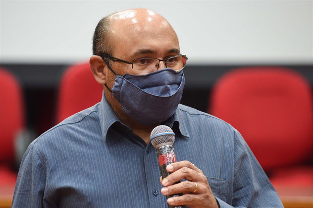 Francisco Gomes Ferreira, chefe do Departamento Financeiro 