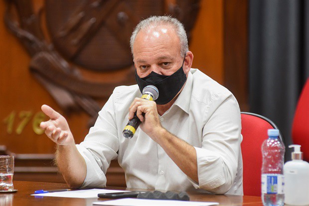 Presidente da Câmara Municipal de Piracicaba (SP), vereador Gilmar Rotta (Cidadania)