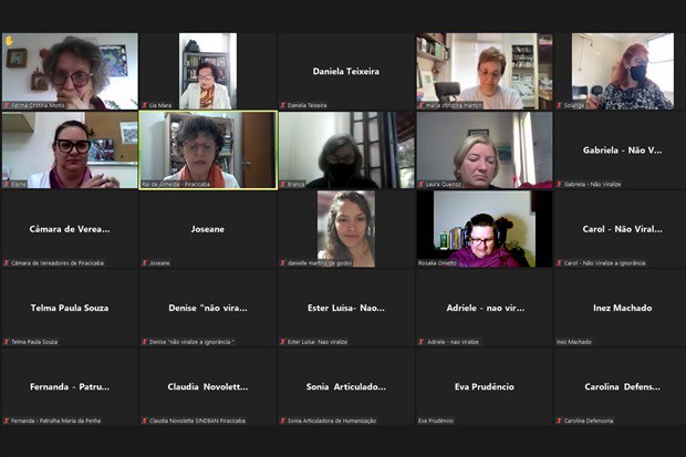 Reunião do GT foi feita no formato on-line