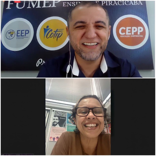 Evento foi promovido via Zoom e YouTube. 