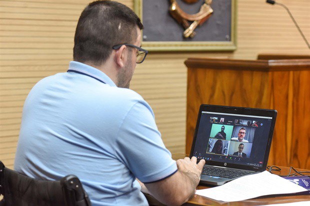 André Bandeira (PSDB) participou do evento no Salão Nobre "Helly de Campos Melges"