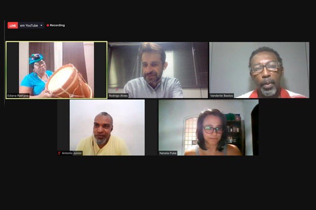 Roda de Conversa foi promovida online